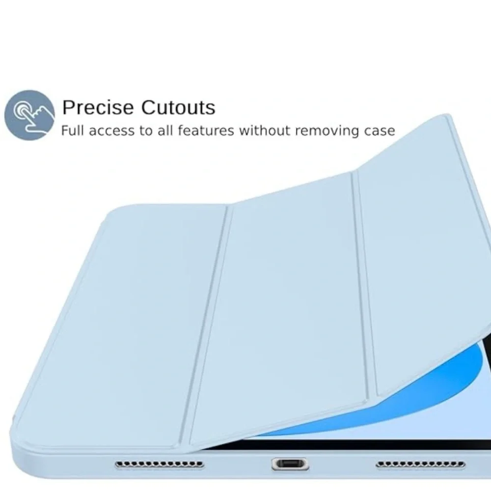 Imeet iPad Pro Case (A16) 11th Gen/10th Gen W/Pencil Holder Smart Cover NEW
